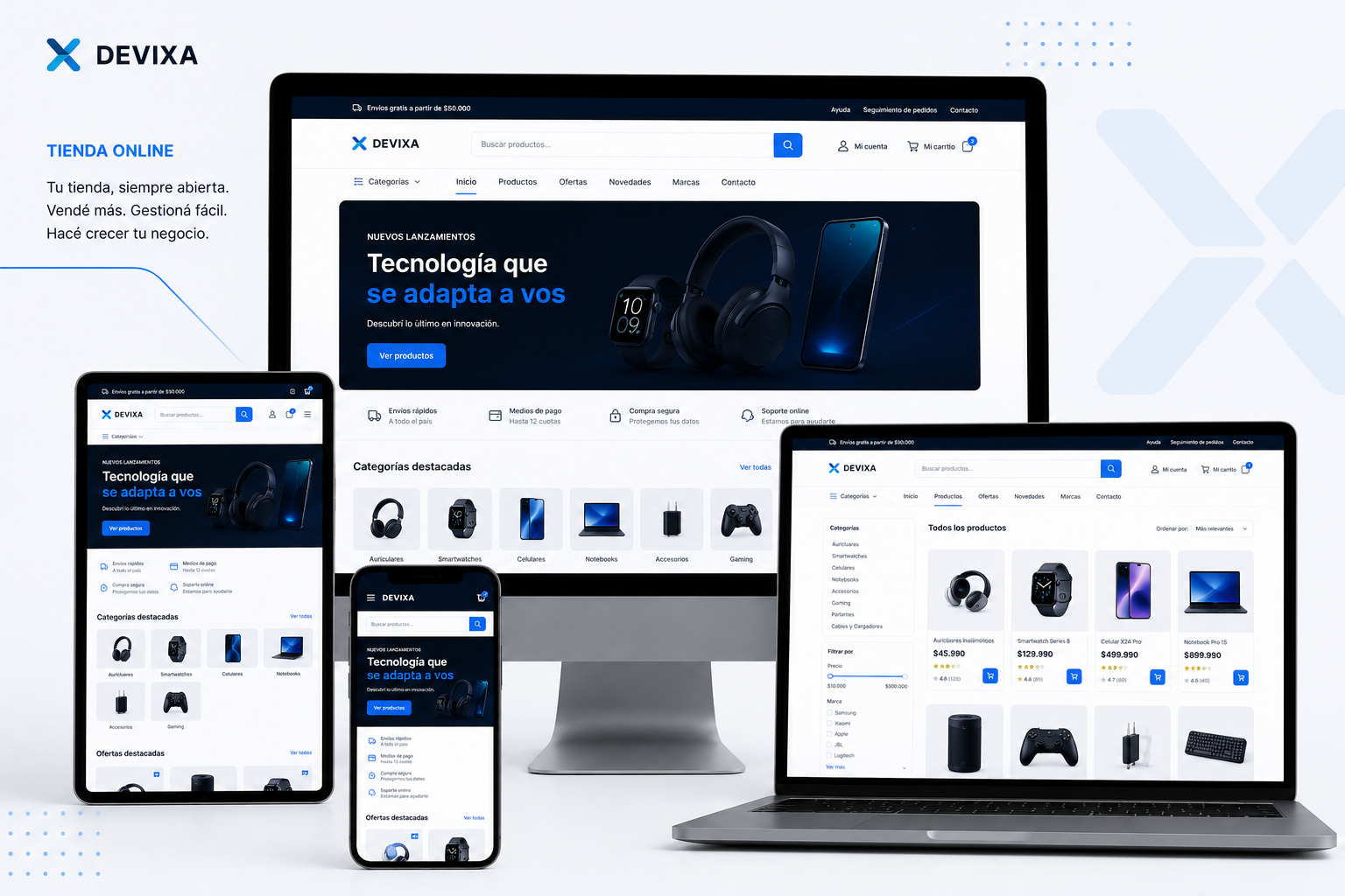 Tienda online DEVIXA